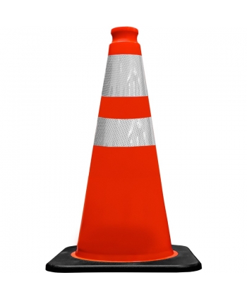Semi-flexible safety cone...