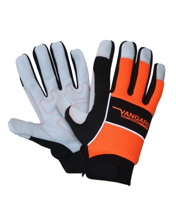 Leather glove, mechanical...