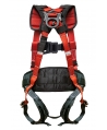 Arnés dieléctrico de cuerpo completo de 4 argollas con cinturón lumbar, Vangard