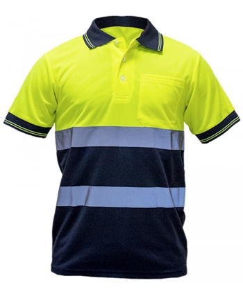Suéter tipo polo dry-fit...