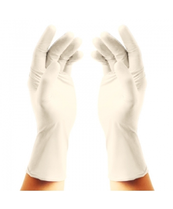 Disposable latex gloves...