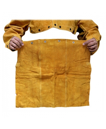Leather welding bib