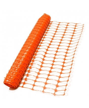Orange plastic light mesh...
