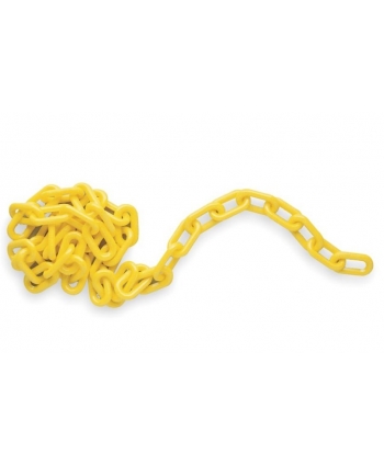 Yellow plastic chain 8 mm x...