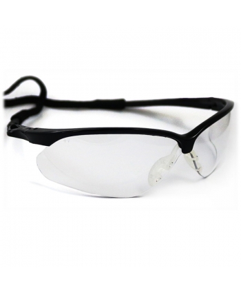 Clear safety glasses with...