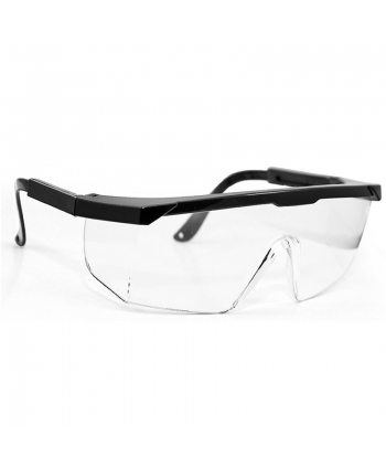 Clear safety glasses...