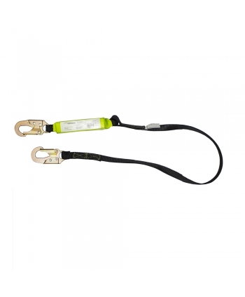 6ft Web lanyard  with shock...