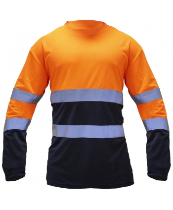 Two-tones long sleeve...