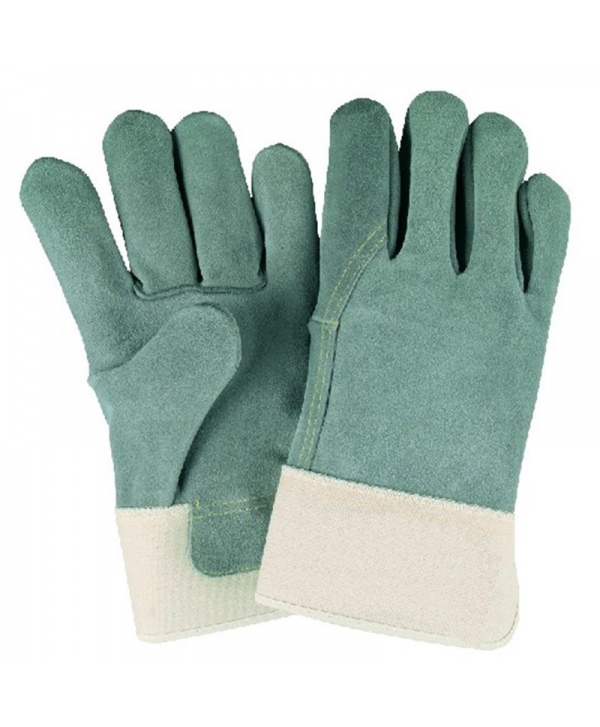 Guante todo cuero carnaza Premium cosido con hilo kevlar IRONGRAB