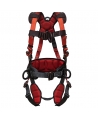 Arnés dieléctrico de cuerpo completo de 4 argollas con cinturón lumbar, Vangard