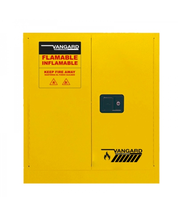 Gabinete de seguridad para líquidos inflamables de 30 gal de capacidad