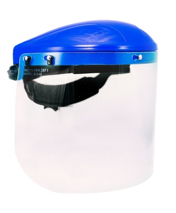 Ratchet faceshield assembly