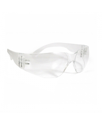 Clear safety glasses...