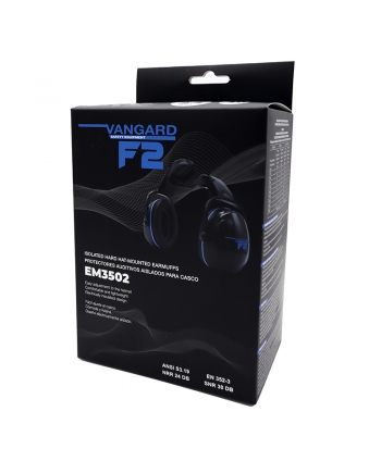 Protector de oído dieléctrico para casco NRR 24 dB