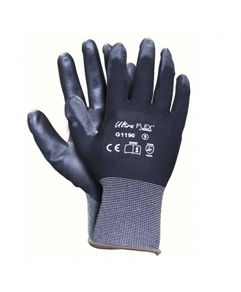 Nylon glove, PU palm-coated...