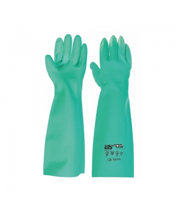 18" Nitrile glove with sand...