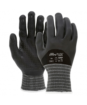 Nylon/spandex glove with...